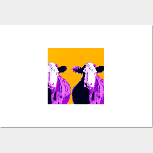 Purple Cow Posters and Art